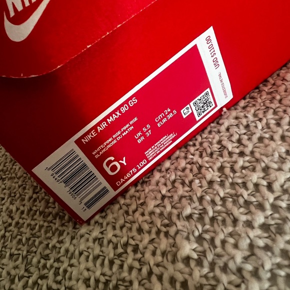 NIKE AIR MAX 90 GS - Picture 8 of 9